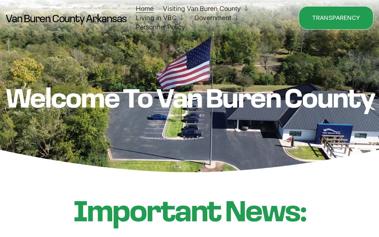 Van Buren County warrant records county government contact