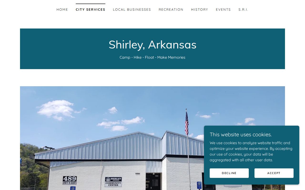 Van Buren County Shirley warrant records city services route